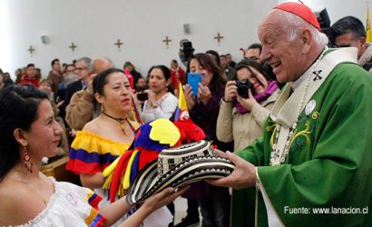 Cardenal Ezzati llama a denunciar abusos contra migrantes