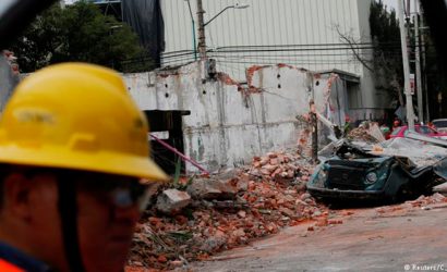 Ya son 35 las víctimas mortales por el sismo en México