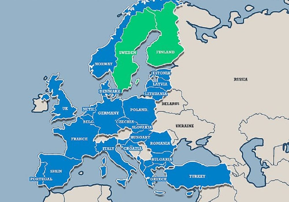 Los 30 países de la OTAN firmaron los protocolos de adhesión de Finlandia y Suecia
