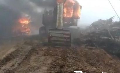 Camiones y una grúa destruidos en dos nuevos ataques en Angol, reivindicados por la CAM