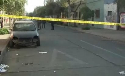 Balacera en el centro de Santiago deja dos personas fallecidas y una herida 