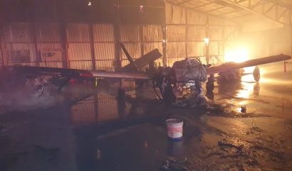Avioneta y casona quemadas en nuevos atentados en La Araucanía