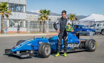 Piloto chileno, campeón sudamericano, busca conquistar la Fórmula 4 en Estados Unidos este fin de semana￼