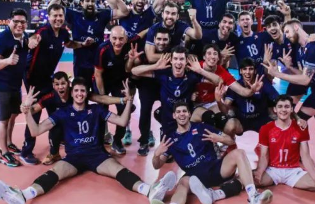 Los «Guerreros Rojos» ganaron la medalla de bronce en la Copa Panamericana de Vóleibol